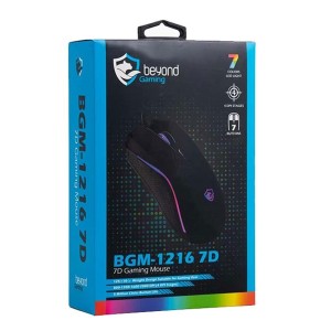 ماوس گیمینگ با سیم بیاند مدل BGM-1216 7D